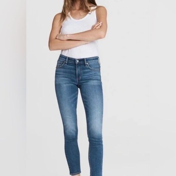 Rag & Bone 10 in High Skinny jeans size 25. - Picture 1 of 11